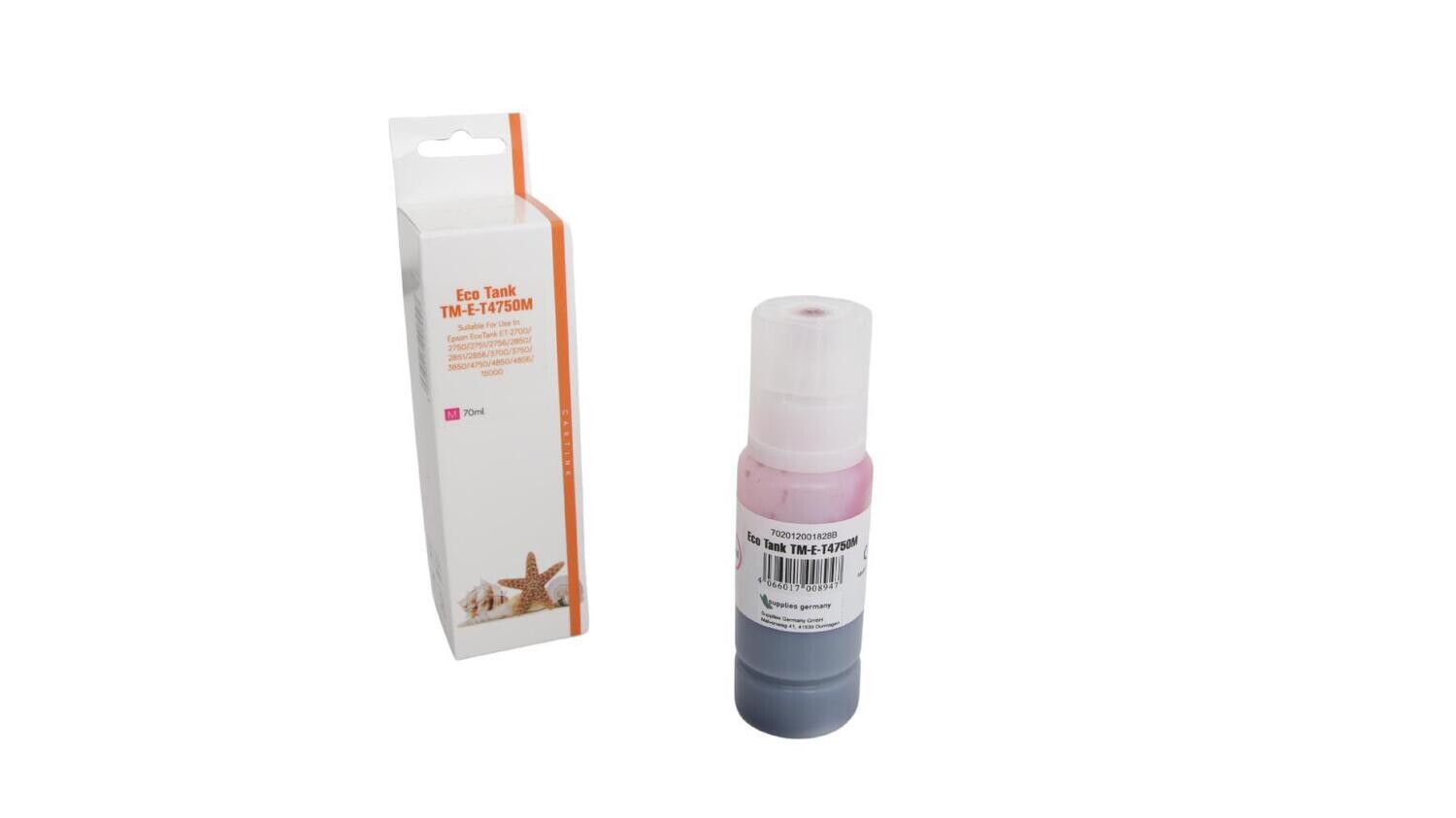 Alternative Tintenflasche passend zu Epson 102 / T03R34 Magenta