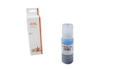 Alternative Tintenflasche passend zu Epson 106 Cyan C13T00R240 Alternative Tintenflasche passend zu Epson 106 Cyan C13T00R240