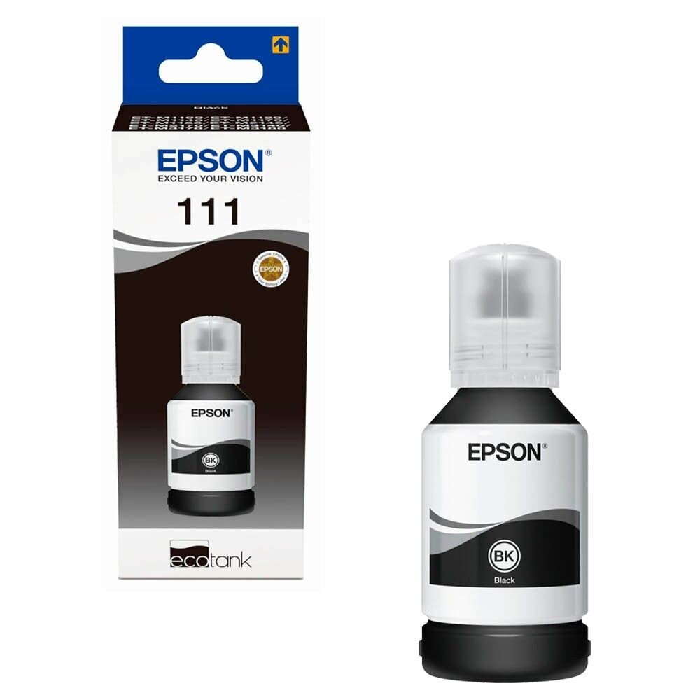 Original Epson 111 schwarz Tintenflasche C13T03M140