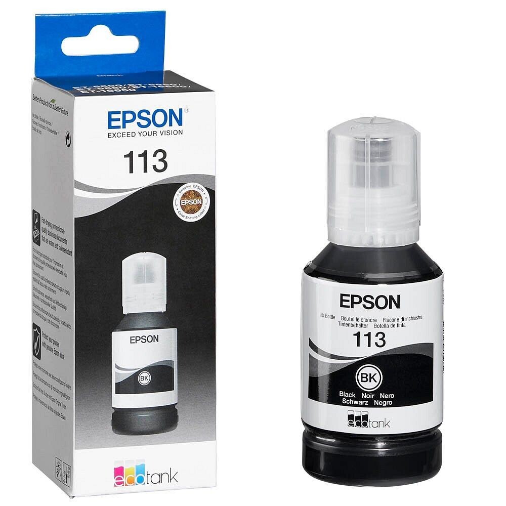 Original Epson 113/ T06B1  schwarz Tintenflasche C13T06B140