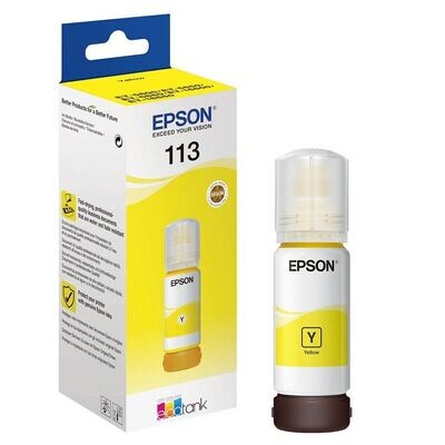 Original Epson 113/ T06B4 Yellow Tintenflasche C13T06B440 Original Epson 113/ T06B4 Yellow Tintenflasche C13T06B440