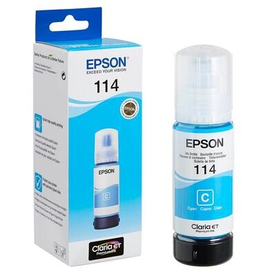 Original Epson 114 T07B2 Cyan Tintenflasche C13T07B240 Original Epson 114 T07B2 Cyan Tintenflasche C13T07B240