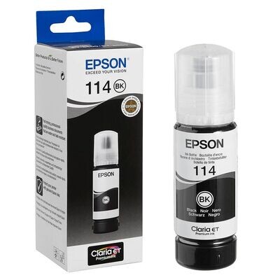 Original Epson 114 T07A1 schwarz Tintenflasche C13T07A140 Original Epson 114 T07A1 schwarz Tintenflasche C13T07A140