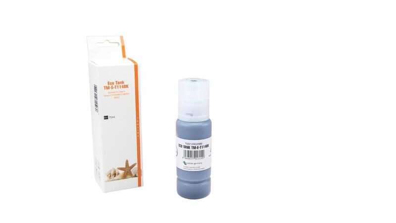 Alternative Tintenflasche passend zu Epson 114 schwarz C13T07A140 Alternative Tintenflasche passend zu Epson 114 schwarz C13T07A140