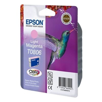 Original Epson T0806 light Magenta Druckerpatrone / C13T08064010