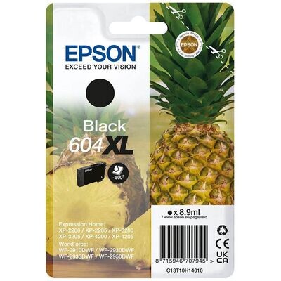 Original Epson 604XL schwarz Druckerpatrone / C13T10H14010 Original Epson 604XL schwarz Druckerpatrone / C13T10H14010