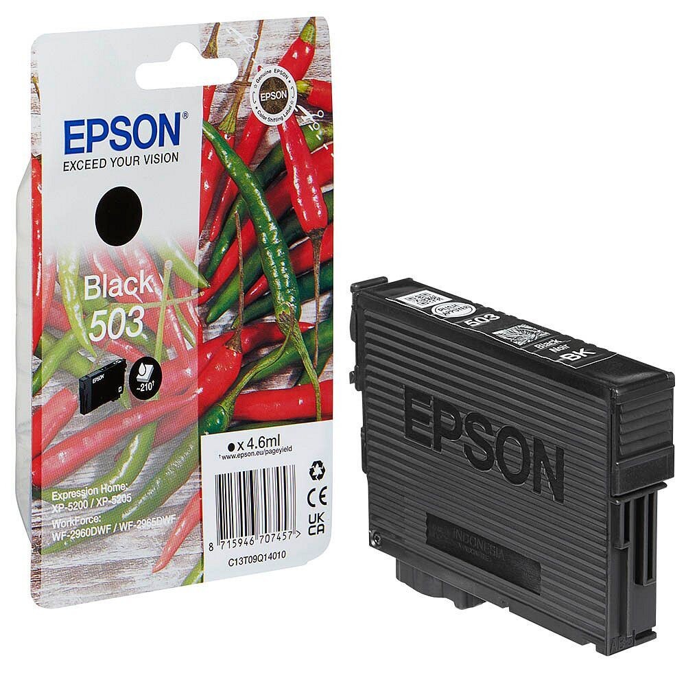 Original Epson 503 T09Q14  schwarz Druckerpatrone / C13T09Q14010