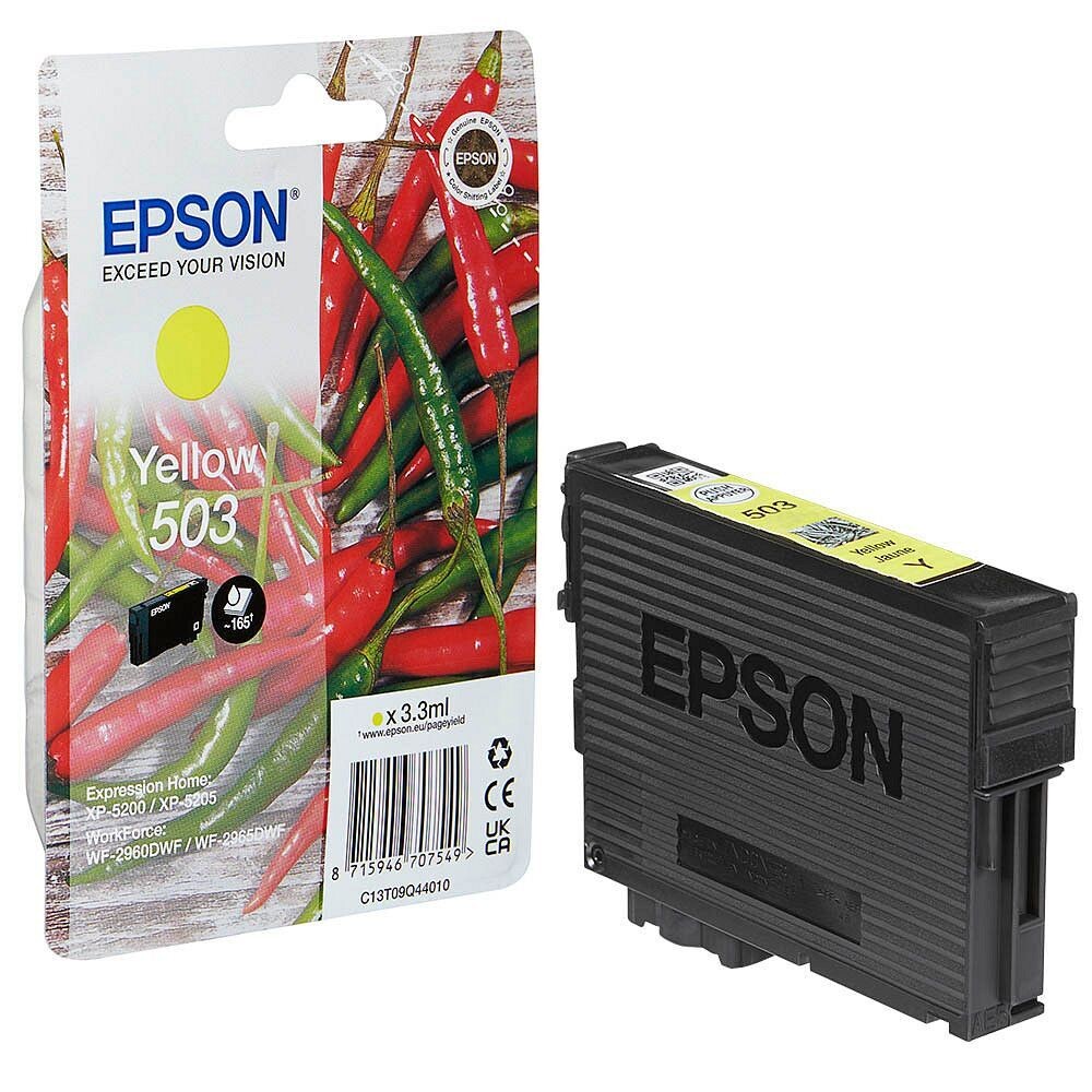 Original Epson 503 T09Q44  Yellow Druckerpatrone / C13T09Q44010