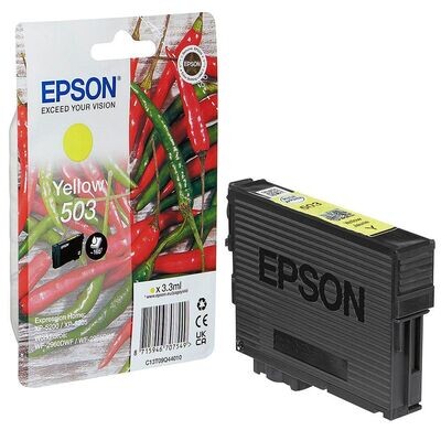 Original Epson 503 T09Q44 Yellow Druckerpatrone / C13T09Q44010 Original Epson 503 T09Q44 Yellow Druckerpatrone / C13T09Q44010