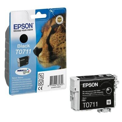 Original Epson T0711  schwarz Druckerpatrone / C13T07114012