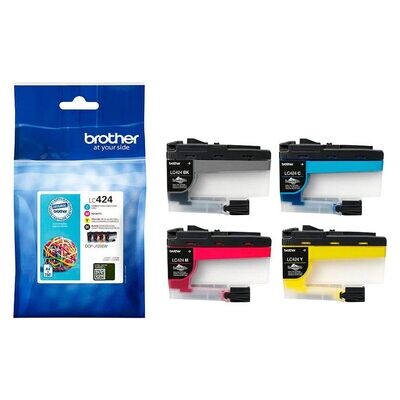 Original Brother Multipack Druckerpatronen LC424VAL / LC-424VAL Original Brother Multipack Druckerpatronen LC424VAL / LC-424VAL