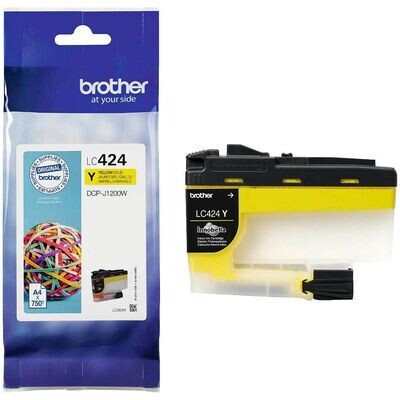 Original Brother Druckerpatrone LC424Y / LC-424Y gelb Original Brother Druckerpatrone LC424Y / LC-424Y gelb