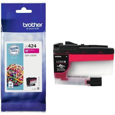 Original Brother Druckerpatrone LC424M / LC-424M Magenta Original Brother Druckerpatrone LC424M / LC-424M Magenta