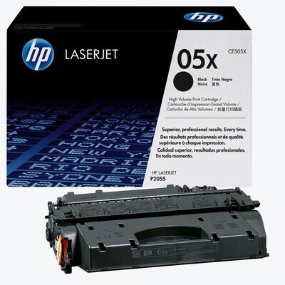 Original HP Toner 05X  Black / CE505X