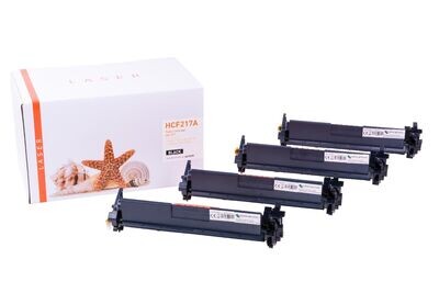 4x Alternativer Toner passend zu HP 17A / CF217A Schwarz 4x Alternativer Toner passend zu HP 17A / CF217A Schwarz