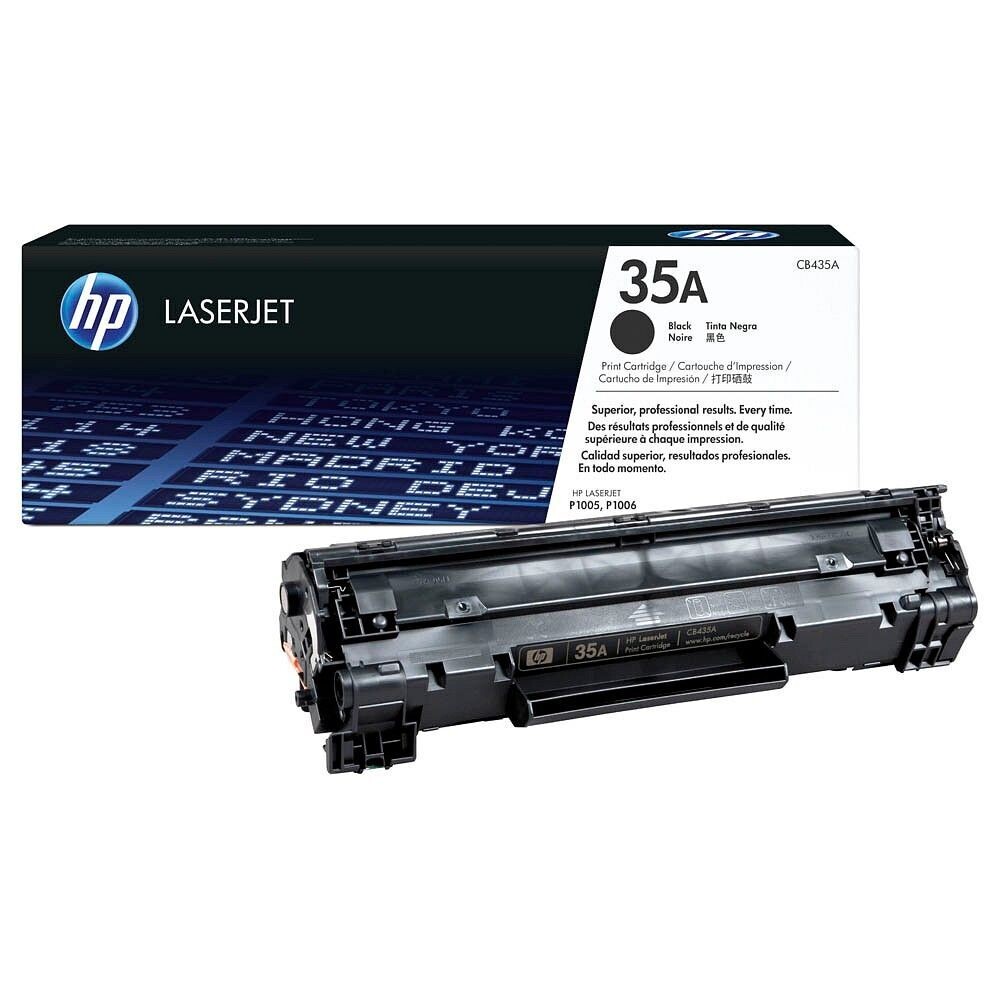 Original HP Toner 35A  Black / CB435A