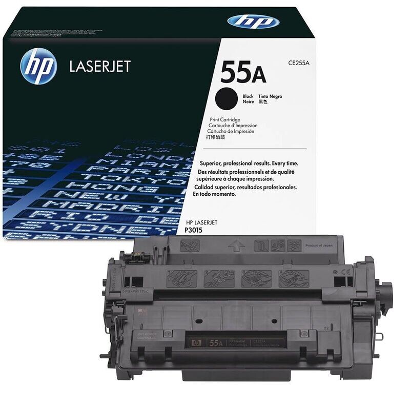 Original HP Toner 55A Black / CE255A Original HP Toner 55A Black / CE255A