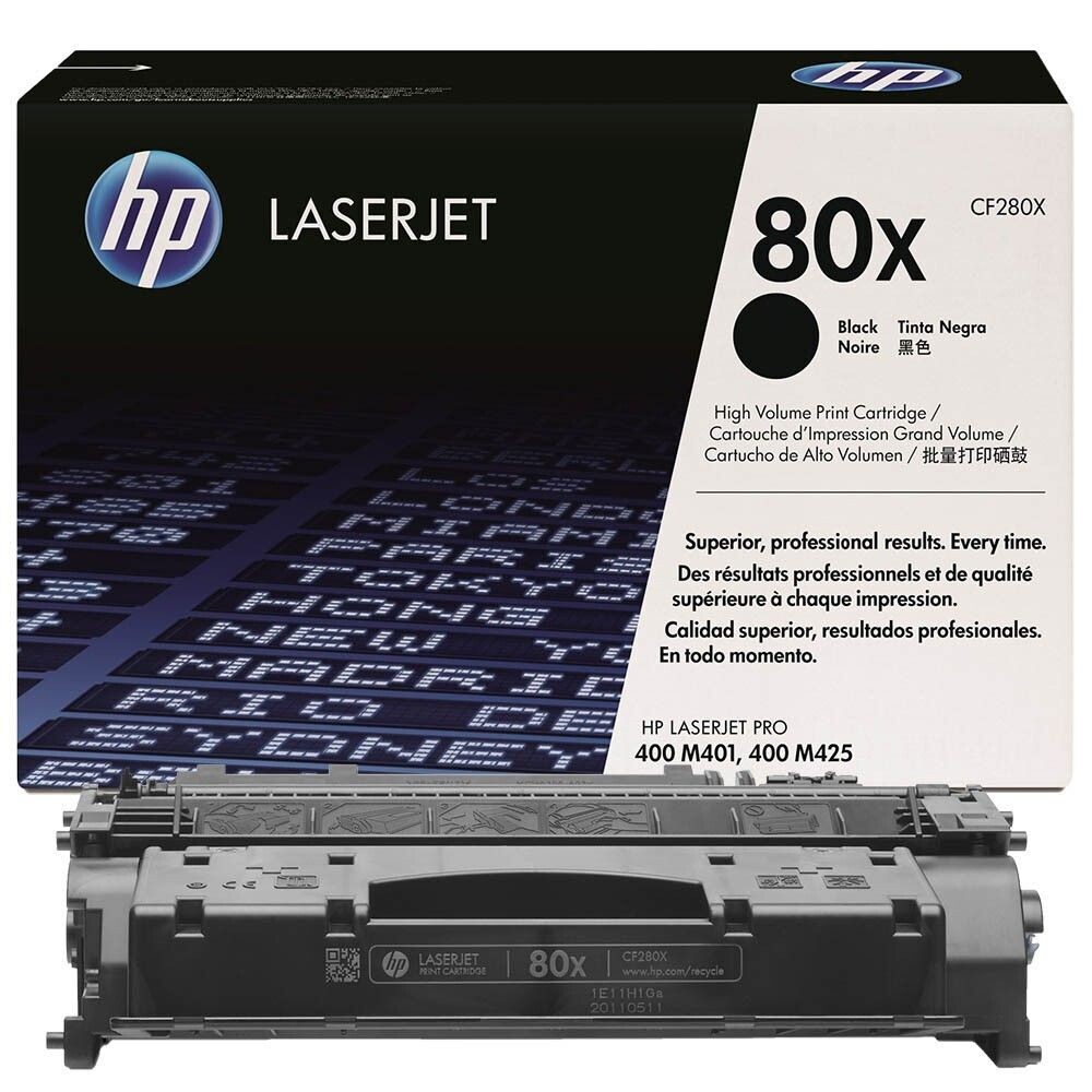 Original HP Toner 80X Black / CF280X