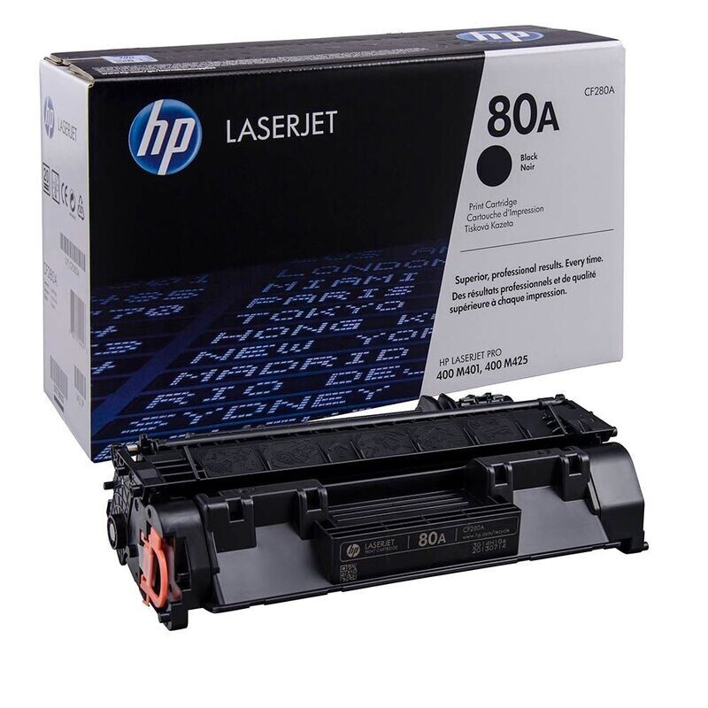 Original HP Toner 80A Black / CF280A