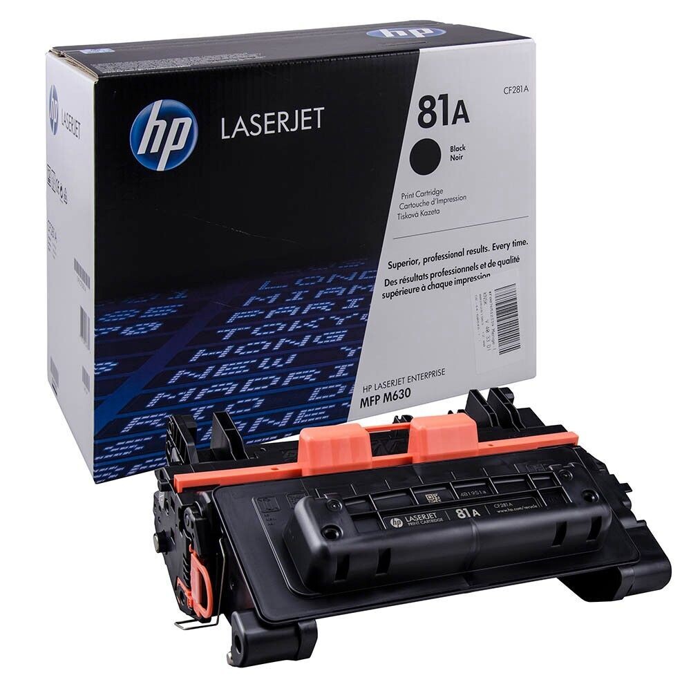 Original HP Toner 81A  Black / CF281A