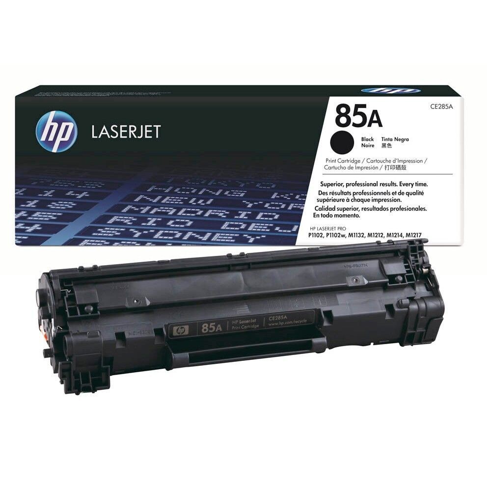 Original HP Toner 85A  Black / CE285A