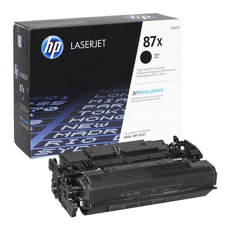 Original HP Toner 87X  Black / CF287X