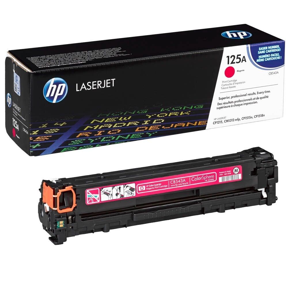 Original HP Toner 125A  Magenta / CB543A
