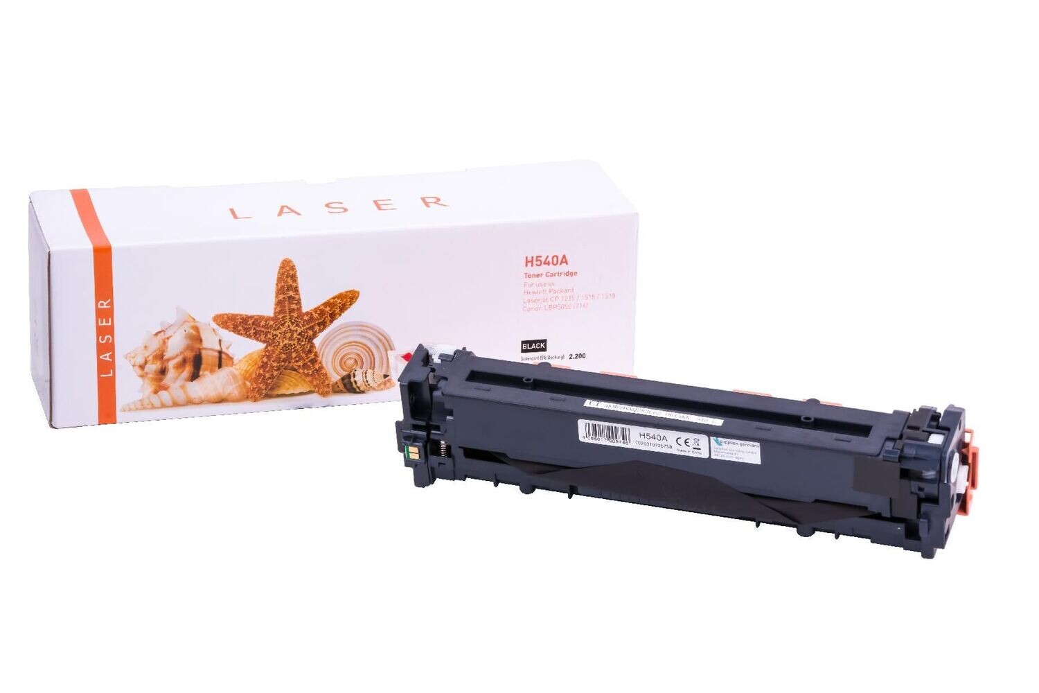Alternativer Toner passend zu HP 125A / CB540A  Black