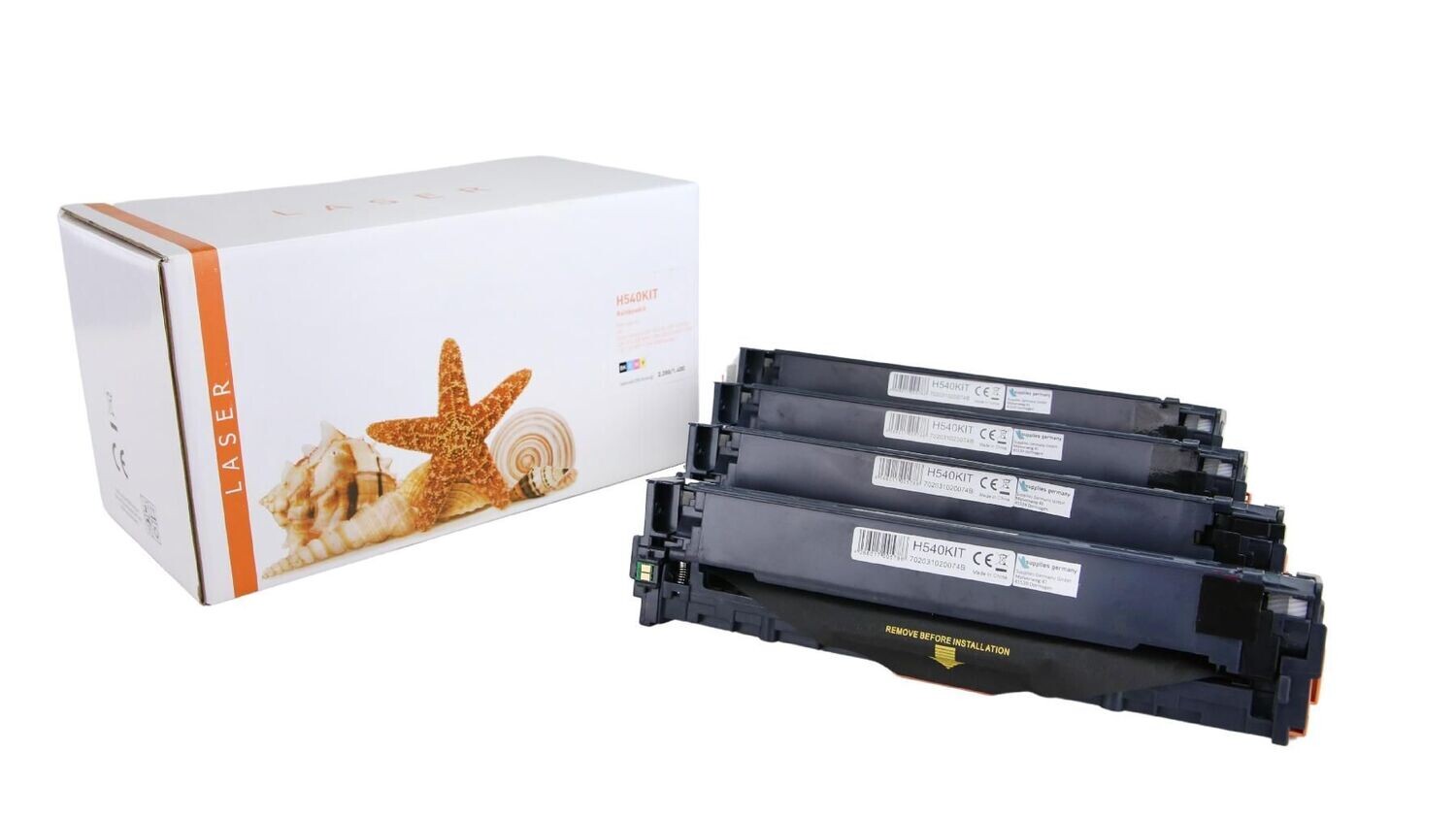 Alternativer Rainbowkit passend zu HP 125A / BK,C,M,Y
