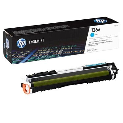 Original HP Toner 126A Cyan / CE311A Original HP Toner 126A Cyan / CE311A