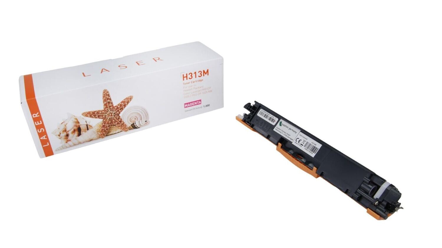 Alternativer Toner passend zu HP 126A / CE313A  Magenta