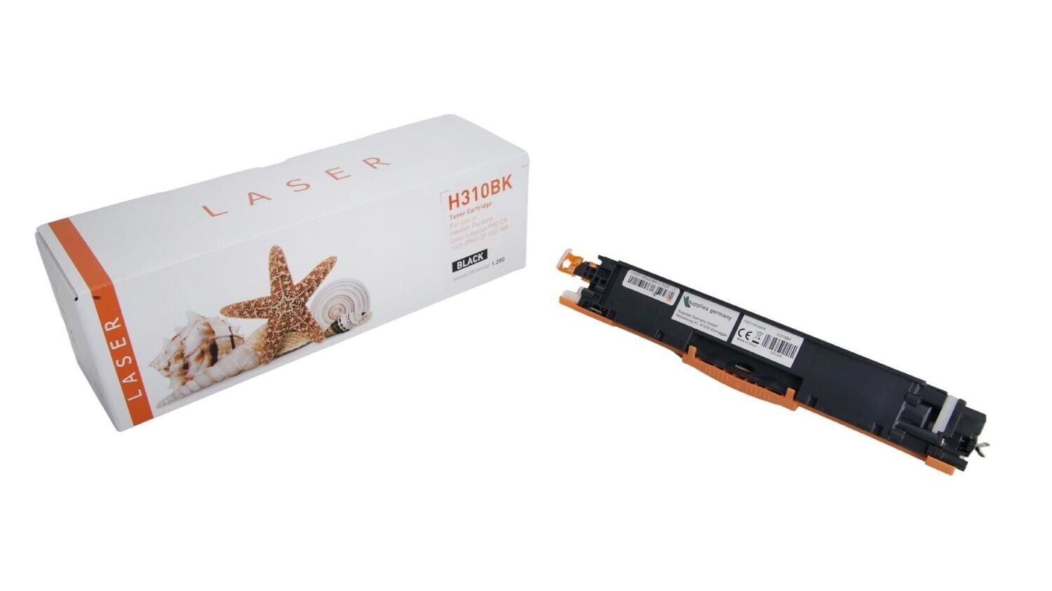 Alternativer Toner passend zu HP 126A / CE310A  Black