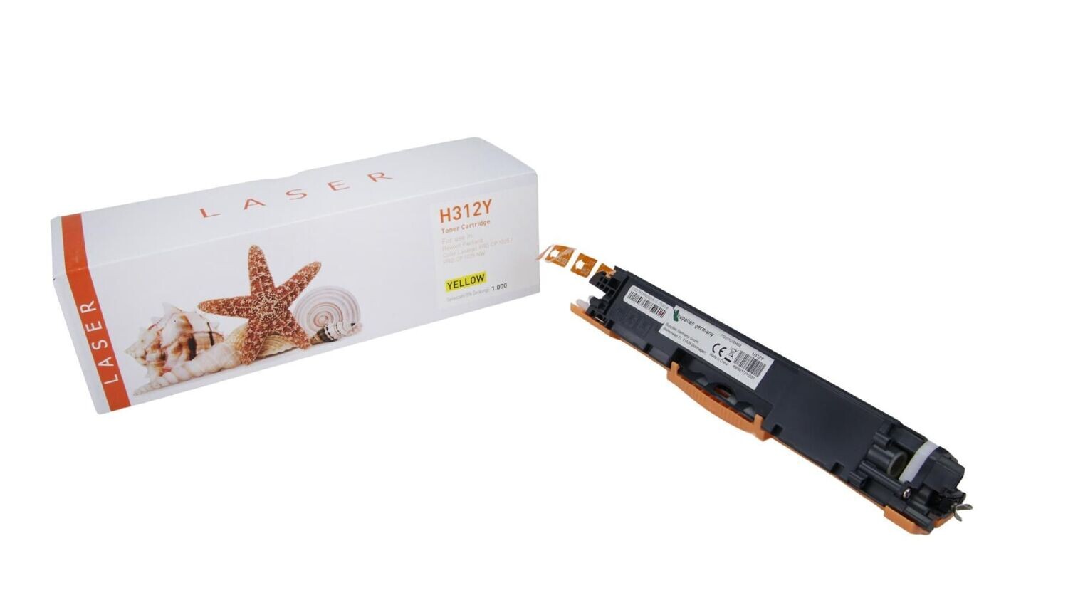 Alternativer Toner passend zu HP 126A / CE312A  Yellow