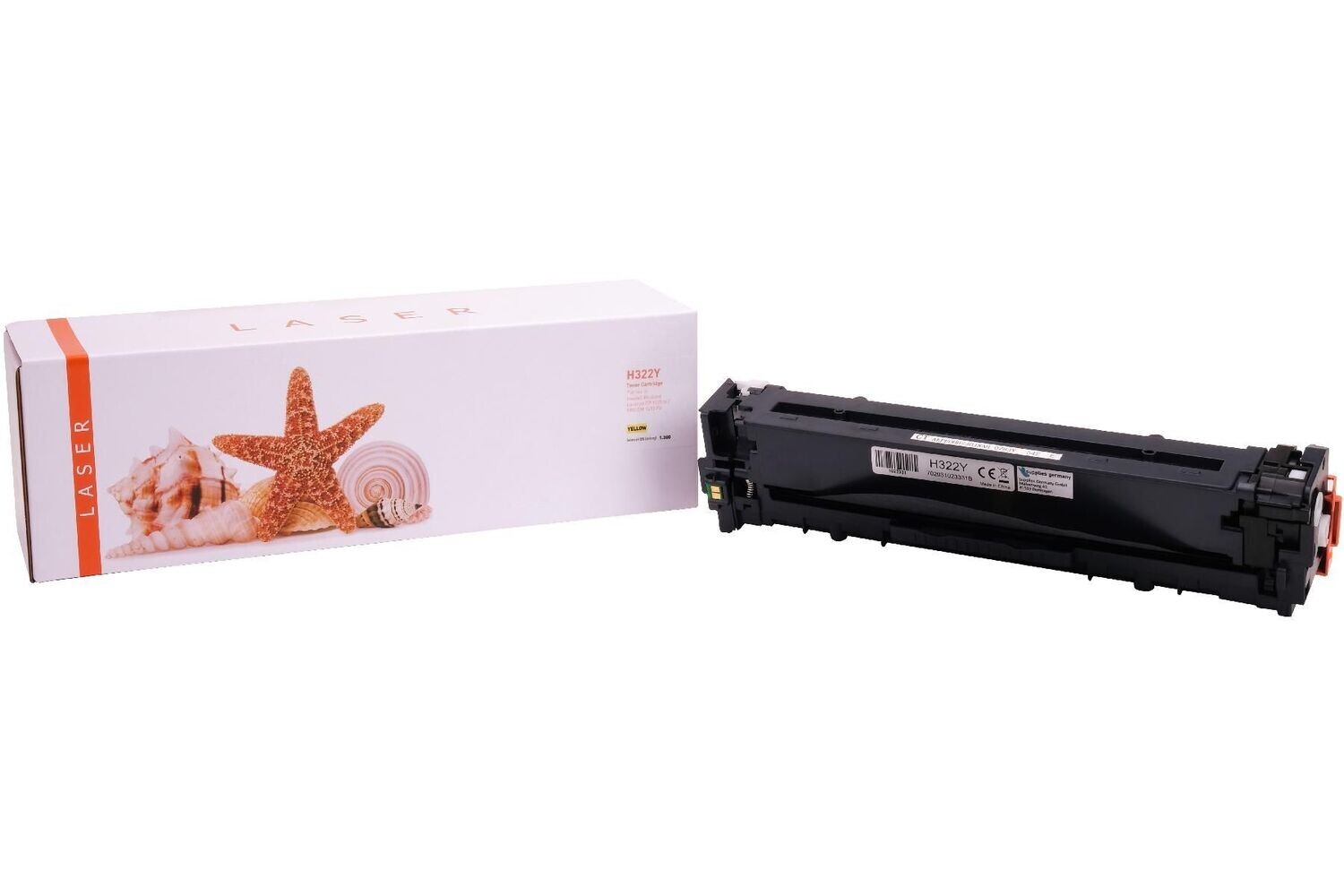 Alternativer Toner passend zu HP 128A / CE322A  Yellow