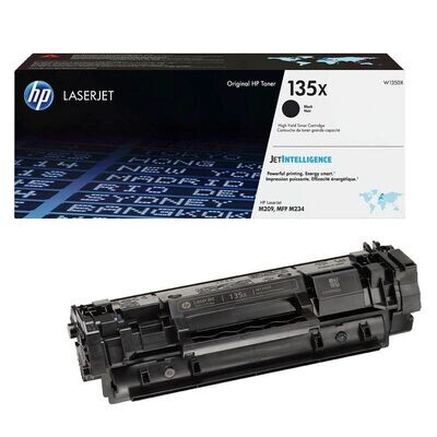 Original HP Toner 135X  Black / W1350X