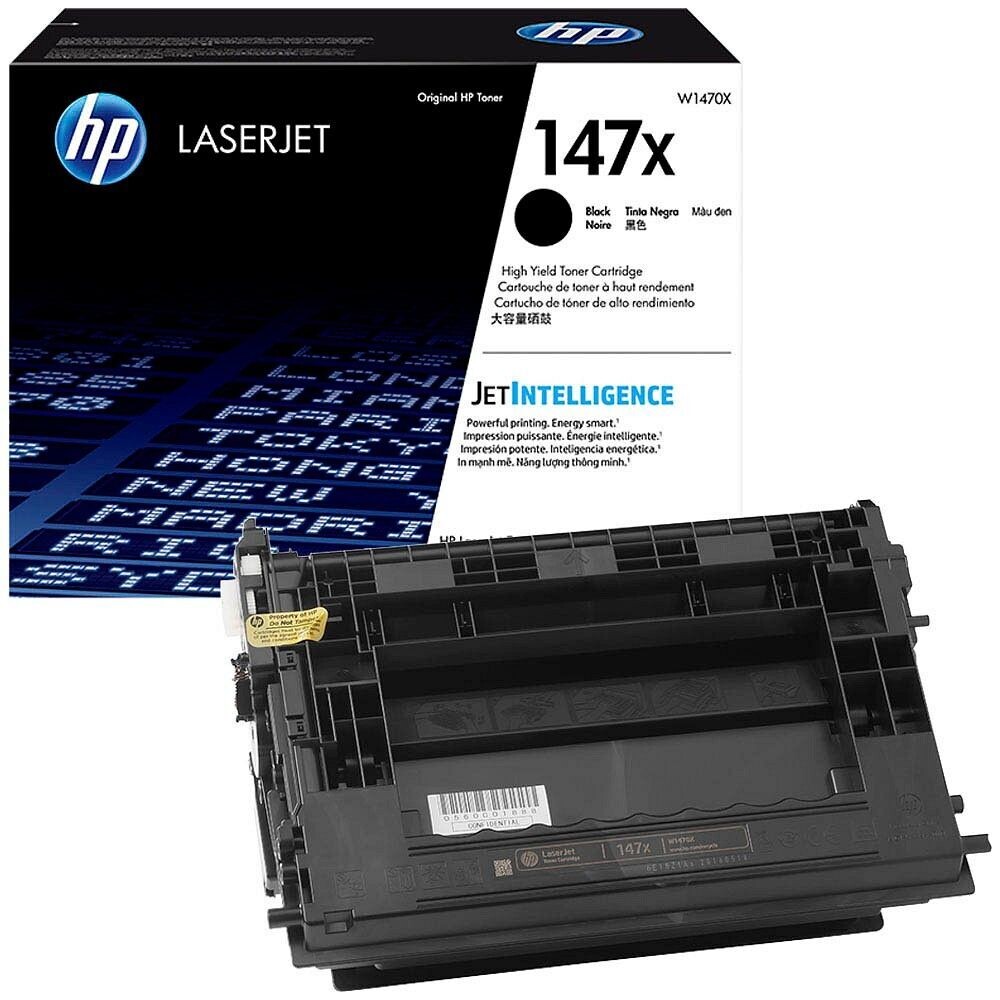 Original HP Toner 147X  Black / W1470X