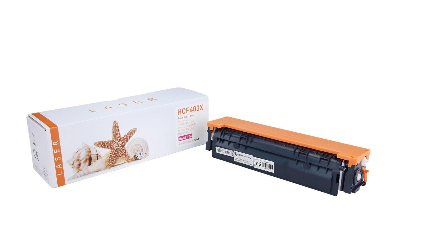 Alternativer Toner passend zu HP 201X / CF403X  Magenta