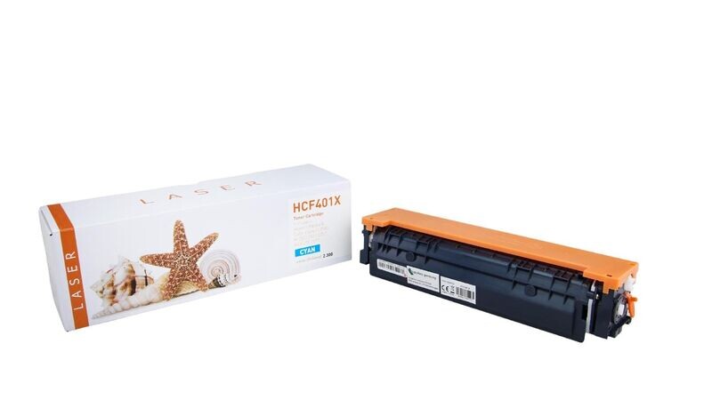 Alternativer Toner passend zu HP 201X / CF401X Cyan Alternativer Toner passend zu HP 201X / CF401X Cyan