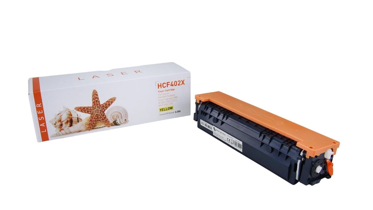 Alternativer Toner passend zu HP 201X / CF402X  Yellow