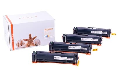 Alternativer Toner Multipack passend zu HP 201X / BK,C,M,Y