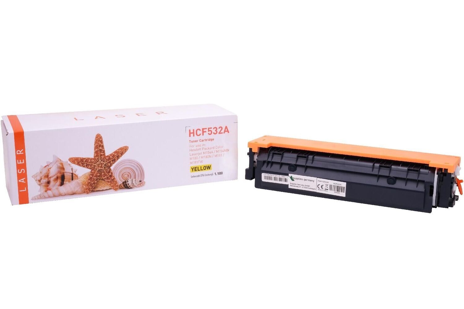 Alternativer Toner passend zu HP 205A / CF532A Yellow