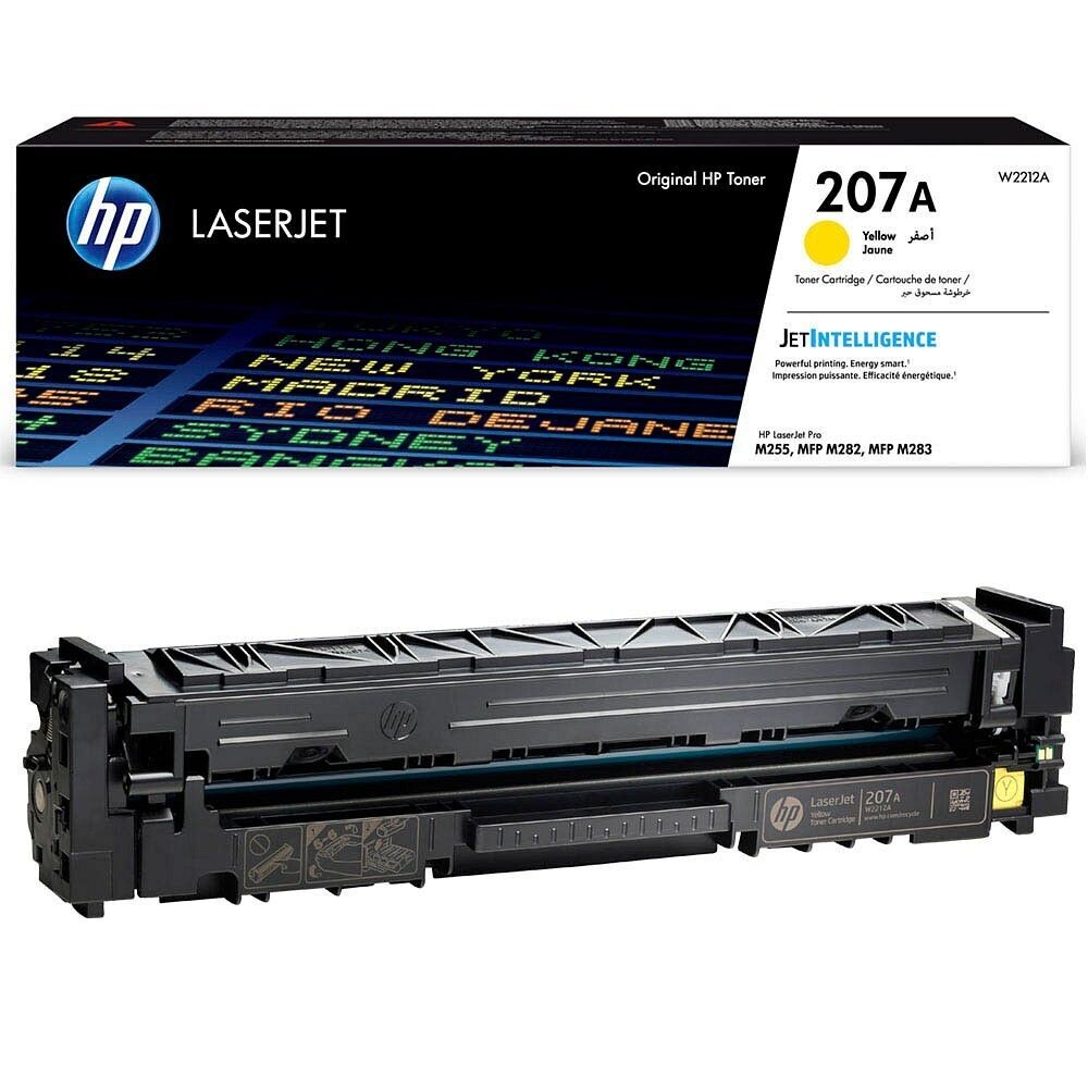 Original HP Toner 207A  Yellow / W2212A