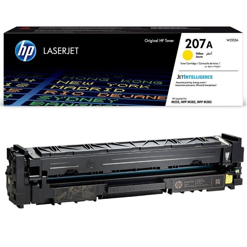 Original HP Toner 207A  Yellow / W2212A