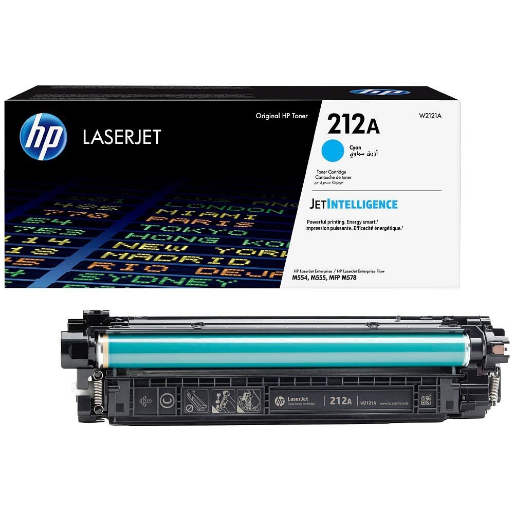 Original HP Toner 212A  Cyan / W2121A