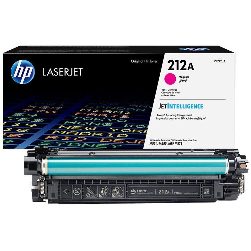 Original HP Toner 212A  Magenta / W2123A