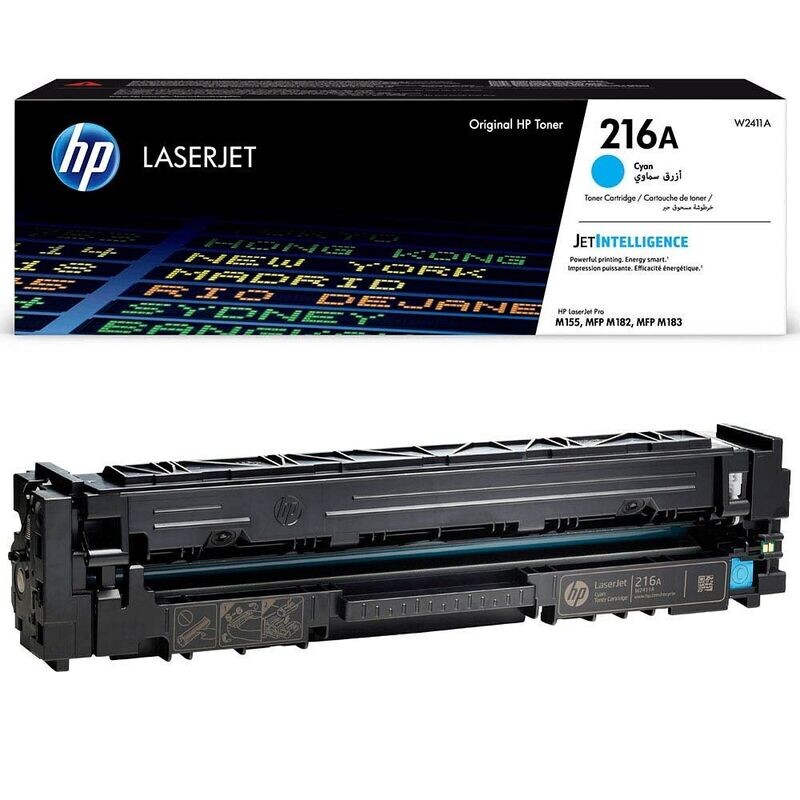 Original HP Toner 216A  Cyan / W2411A