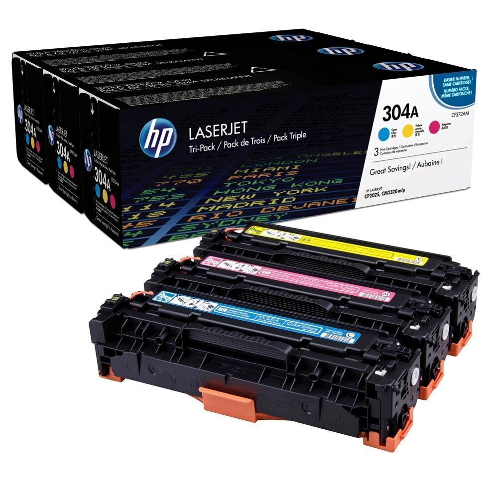 Original HP Multipack Toner 304A  / CF372AM