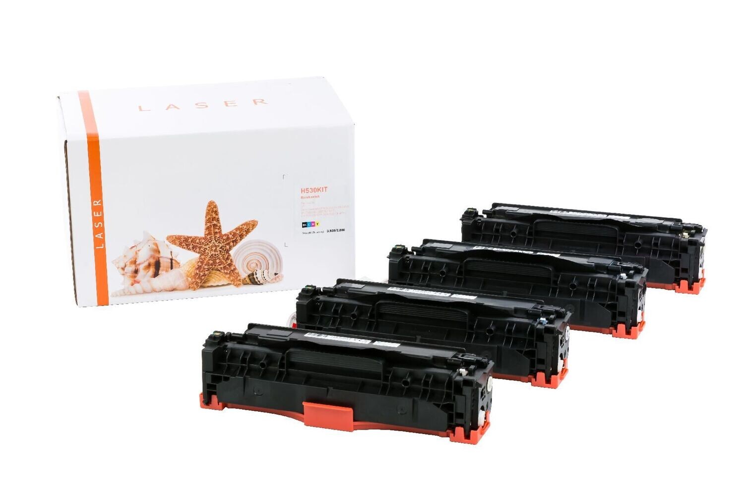 Alternativer Toner Multipack passend zu HP 304A BK,C,M,Y