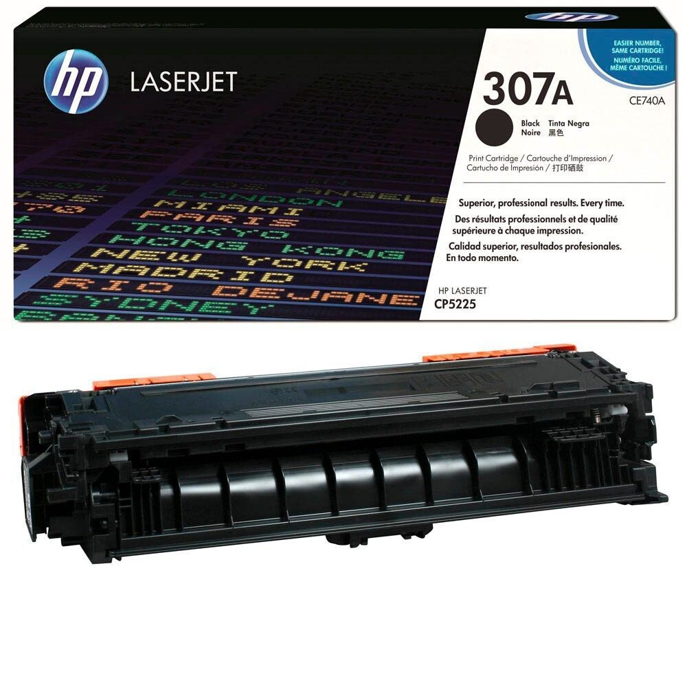 Original HP Toner 307A  Black / CE740A