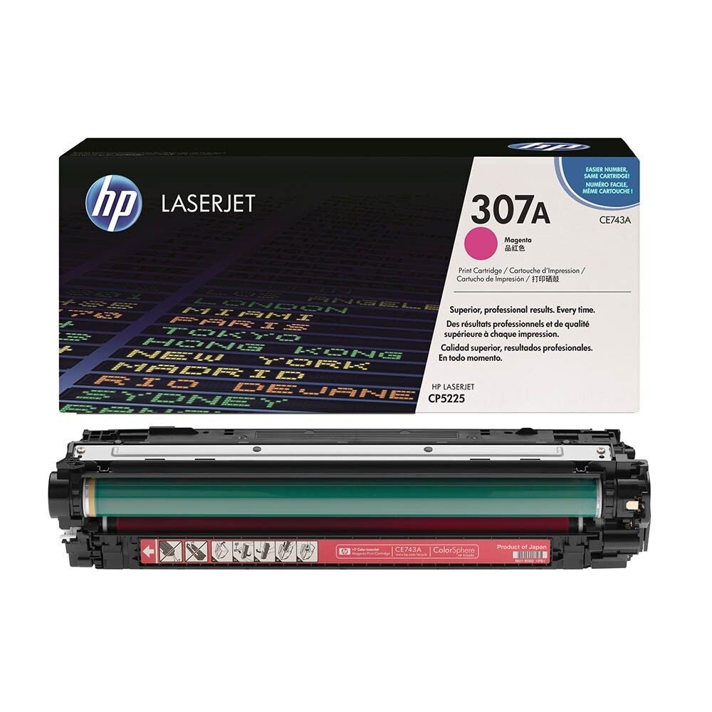 Original HP Toner 307A  Magenta / CE743A